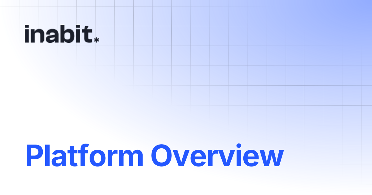 Platform Overview | inabit API Docs